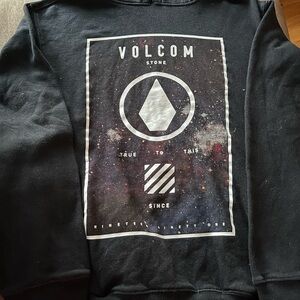 Volcom Black Graphic Crewneck Sweater